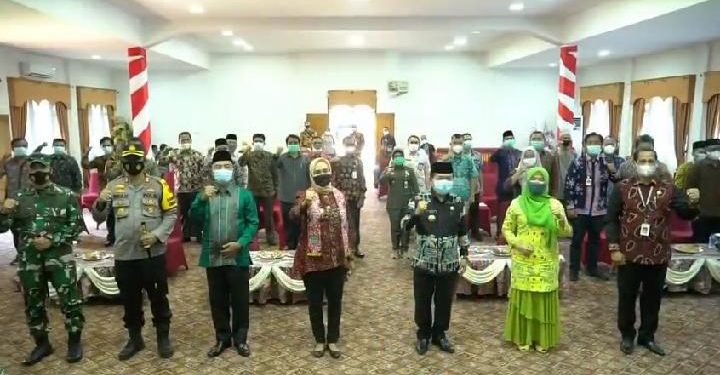 Dandim 0420/ Sarko Turut Sambut Kunker Pj Gubernur Ke Merangin