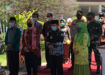 H Al  Haris Sambut Kunjungan  Pj Gubernur Jambi Ke Merangin