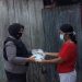 Tim 3 Srikandi Squad-01 Polres Merangin Bagikan Bantuan Sembako Ke Masyarakat