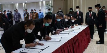 Ketua KPK Firli Bahuri Lantik 11 Jaksa dan Kabag Perbendaharaan KPK