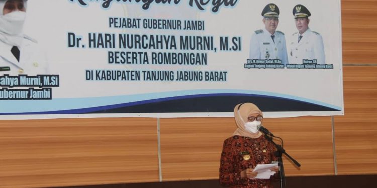 Kunker ke Tanjab Barat dan Tanjab Timur, Pj. Gubernur Minta Sekolah Tatap Muka Dipersiapkan dengan Baik