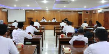 Bupati Anwar Sadat Menggelar Rapat Bersama PT.PLN (Persero)