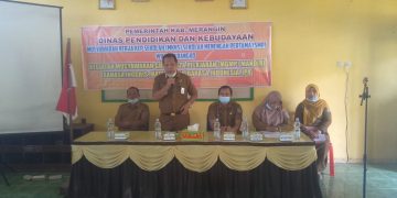 Kadis Dikbud Merangin Buka  Musyawarah Kerja Kepala Sekolah Dan MGMP Mandiri SMP Tahun 2021