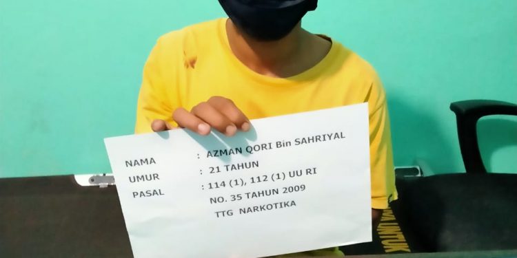 Sat Resnarkoba Polres Merangin Bekuk Pengedar Narkoba Warga Rantau Limau Manis
