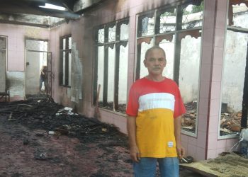 Ditaksir Ratusan Juta Rupiah Kerugian Kebakaran Rumah Milik Warga RT 14 Lorong Kampar 