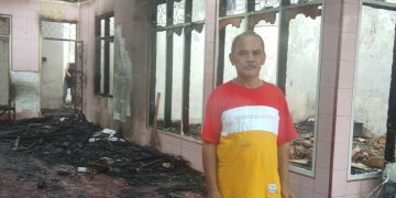 Ditaksir Ratusan Juta Rupiah Kerugian Kebakaran Rumah Milik Warga RT 14 Lorong Kampar 
