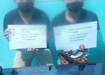 Sat Resnarkoba Polres Merangin Bekuk Dua Orang Yang Miliki Narkotika Jenis Shabu