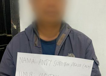 Tim Petarung Sat Reskrim Polres Merangin Amankan Pelaku Pencurian Tiang Telkom Kabel Optic 