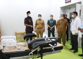 Wabup Hairan Kunjungi Rumah Sakit Daud Arif Tungkal