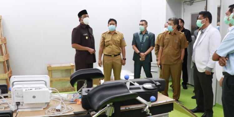 Wabup Hairan Kunjungi Rumah Sakit Daud Arif Tungkal