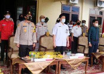 Sekda Muaro Jambi Hadiri Apel Siaga Karhutla