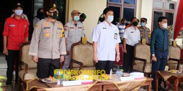 Sekda Muaro Jambi Hadiri Apel Siaga Karhutla