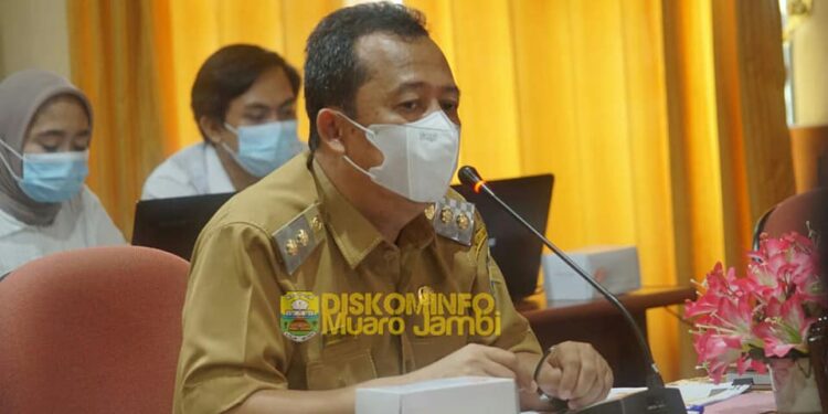 Wabup BBS Pimpin Rapat Koordinasi Gtra Kab. Muaro Jambi TA. 2021