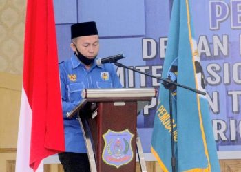 KNPI Tanjab Barat Soroti Masjid Syaikh Utsman Tungkal, Baru Diresmikan Sudah Rusak