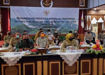 Sesuai Arahan Presiden untuk Pengendalian Karhutla, Pj Gubernur Jambi Fokus Pencegahan