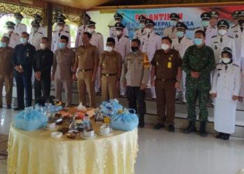 Bupati Batanghari Ganti Sekaligus Lantik 25 Penjabat Kepala Desa