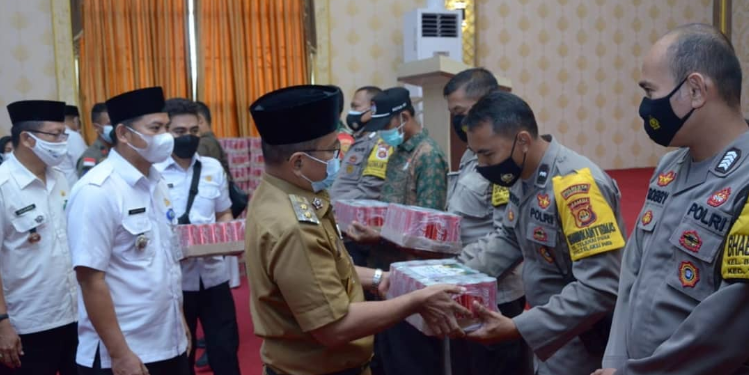 Wawako Maulana Hadiri Rakor Penanganan Covid-19