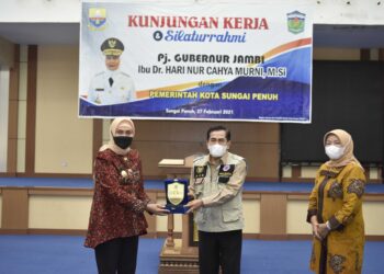 Pj Gubernur Jambi Dorong Pemkot Sungai Penuh Optimalkan Penanganan Covid-19