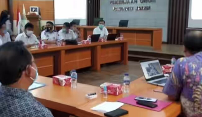 Dinas PUPR Jambi Diskusi Pembangunan Duplikasi Jembatan Aurduri 1