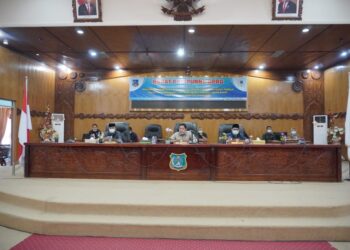 DPRD Tanjab Barat Gelar Paripurma Penetapan Bupati dan Wakil Bupati Terpilih 2021 – 2024