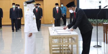 Hari Nur Cahya Murni Dilantik Sebagai Pj.Gubernur Jambi