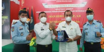 Wabup Amir Sakib Hadiri Sertijab Kepala Lapas Kelas II B Kuala Tungkal