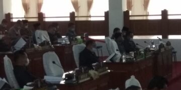 DPRD Merangin Gelar Rapat Paripurna Dengarkan LKPJ Bupati Tahun 2020