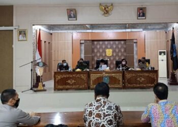 Dandim 0420/ Sarko Hadiri Rapat Koordinasi, Evaluasi Dan Perencanaan Penanganan Covid-19 Tahun 2021