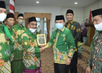 Bupati H.Al Haris :  Covid-19, Pemerintah Masih Bisa Hibah Ke NU