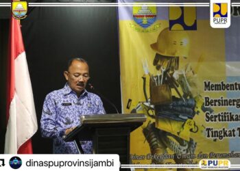 Kadis PUPR Provinsi Jambi M Fauzi Buka FJKD Tingkat Kabupaten/Kota se-Provinsi Jambi
