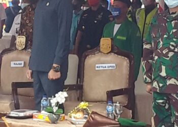 Ketua DPRD Yuli Setya Bakti Hadiri Peresmian Gedung Mako Polsubsektor Sungai Gelam