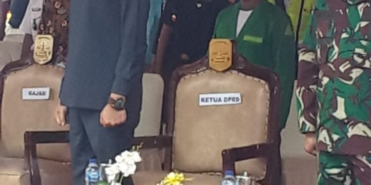 Ketua DPRD Yuli Setya Bakti Hadiri Peresmian Gedung Mako Polsubsektor Sungai Gelam