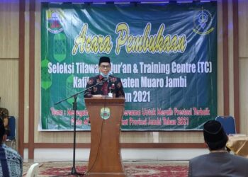 Sekda Muarojambi Buka Seleksi Tilawatil Qur’an dan TC Kafilah Muarojambi Tahun 2021