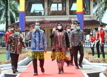 Wabub Muaro Jambi Beserta Istri Hadiri Acara Expo The Hidden Paradise in Jambi