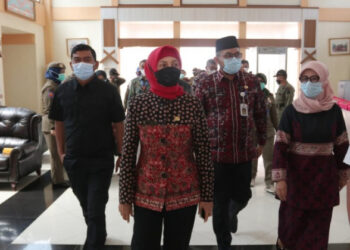 Hari Pertama Bertugas, Pj. Gubernur Jambi Koordinasi dengan Forkopimda dan OPD serta PKK dan Dekranasda
