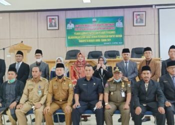 Belasan Pejabat Sekretariat DPRD Muaro Jambi Dilantik Bupati