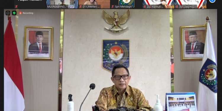 Mendagri Ingatkan Pemda Untuk Percepat Realisasi APBD 2021