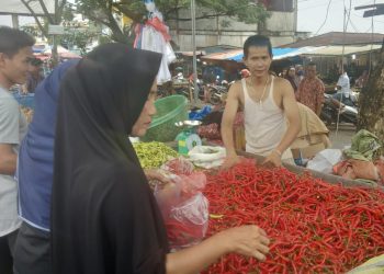 Jelang Lebaran Idul Fitri, Harga Cabe Merah Dan Rawit Di Merangin Meroket