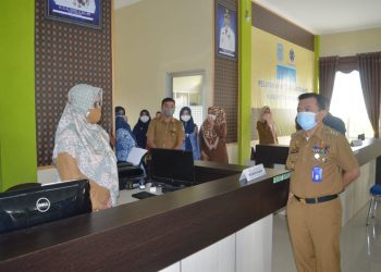 Hari Pertama Masuk Kerja, H Al Haris Sidak Sejumlah Kantor Pelayanan Publik