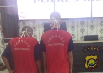 Dua Pelaku Pencuri Sepeda Motor Di Bekuk Sat Reskrim Polres Merangin