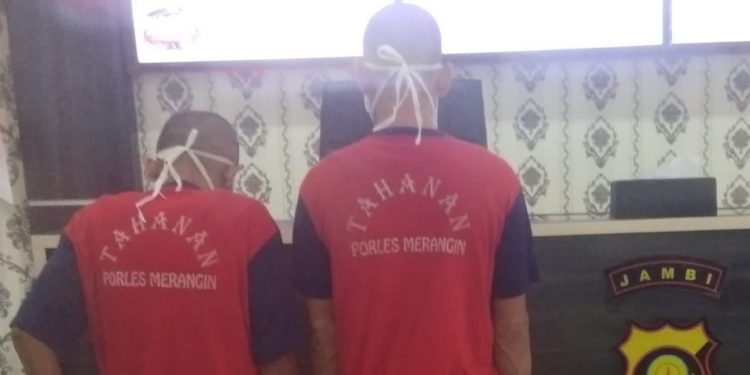 Dua Pelaku Pencuri Sepeda Motor Di Bekuk Sat Reskrim Polres Merangin