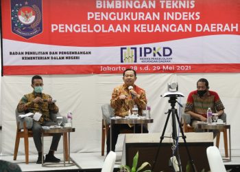 Balitbang Kemendagri Selenggarakan Bimbingan Teknis Pengukuran Indeks Pengelolaan Keuangan Daerah