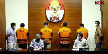 KPK Tetapkan Empat Orang Sebagai Tersangka Kasus Suap Pengesahan RAPBD Provinsi Jambi Tahun Anggaran 2017-2018