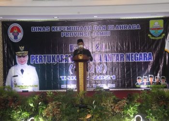 Sekda Beri Sambutan Final Seleksi Calon Peserta  Pertukaran Pemuda Antar Negara