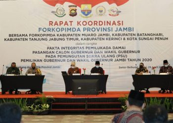 Pj. Gubernur Jambi Beri Arahan Untuk Persiapan Pelaksanan PSU