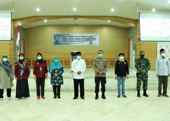 Bupati Tanjab Barat Menghadiri Sekaligus Membuka Kegiatan Pelatihan Tracker Covid-19
