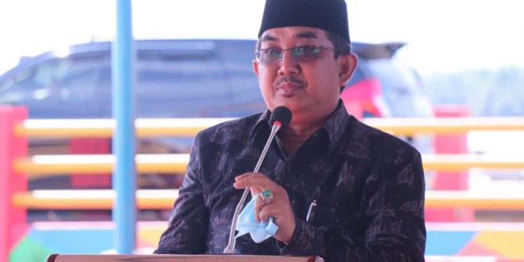 Bupati Anwar Sadat Resmikan Ambulance Air di Wilayah Kabupaten Tanjab Barat