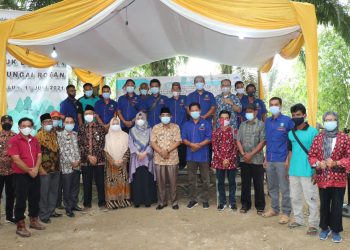 Bupati Anwar Sadat Hadiri Penyerahan RSPO dan Tinjau Lubuk Larangan di Desa Sungai Rotan
