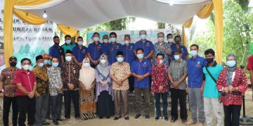 Bupati Anwar Sadat Hadiri Penyerahan RSPO dan Tinjau Lubuk Larangan di Desa Sungai Rotan