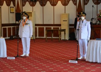 Pj. Gubernur Ingin Bupati dan Wabup Bungo Bersinegri Lakukan Terobosan Pembangunan
